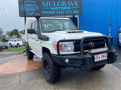 2021 TOYOTA LANDCRUISER 70 SERIES WORKMATE DOUBLE C/CHAS VDJ79R for sale in Cairns